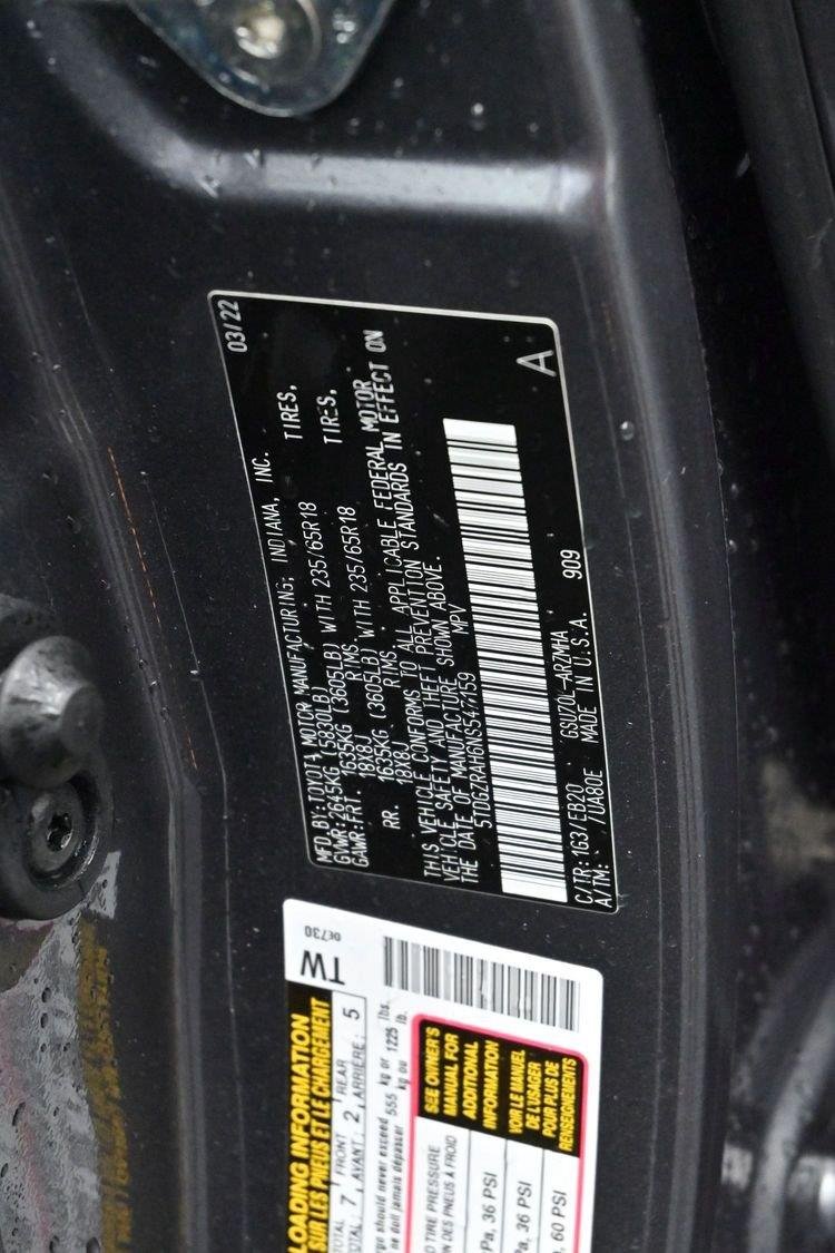 Used 2022 Magnetic Gray Metallic Toyota XLE image 44
