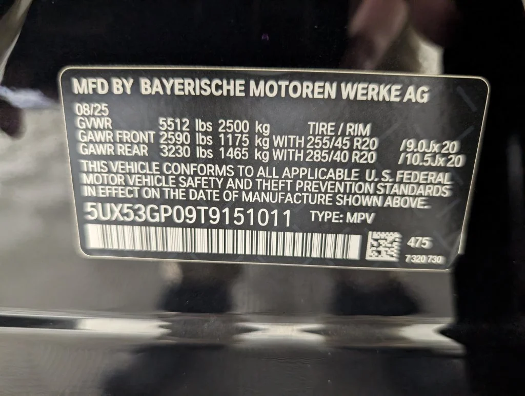 Certified Used 2026 Black Sapphire Metallic BMW 30 xDrive image 22