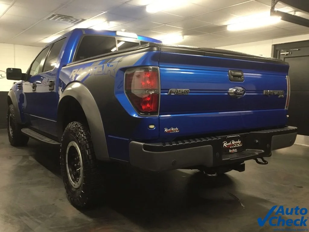 Used 2014 Blue Ford SVT Raptor image 8