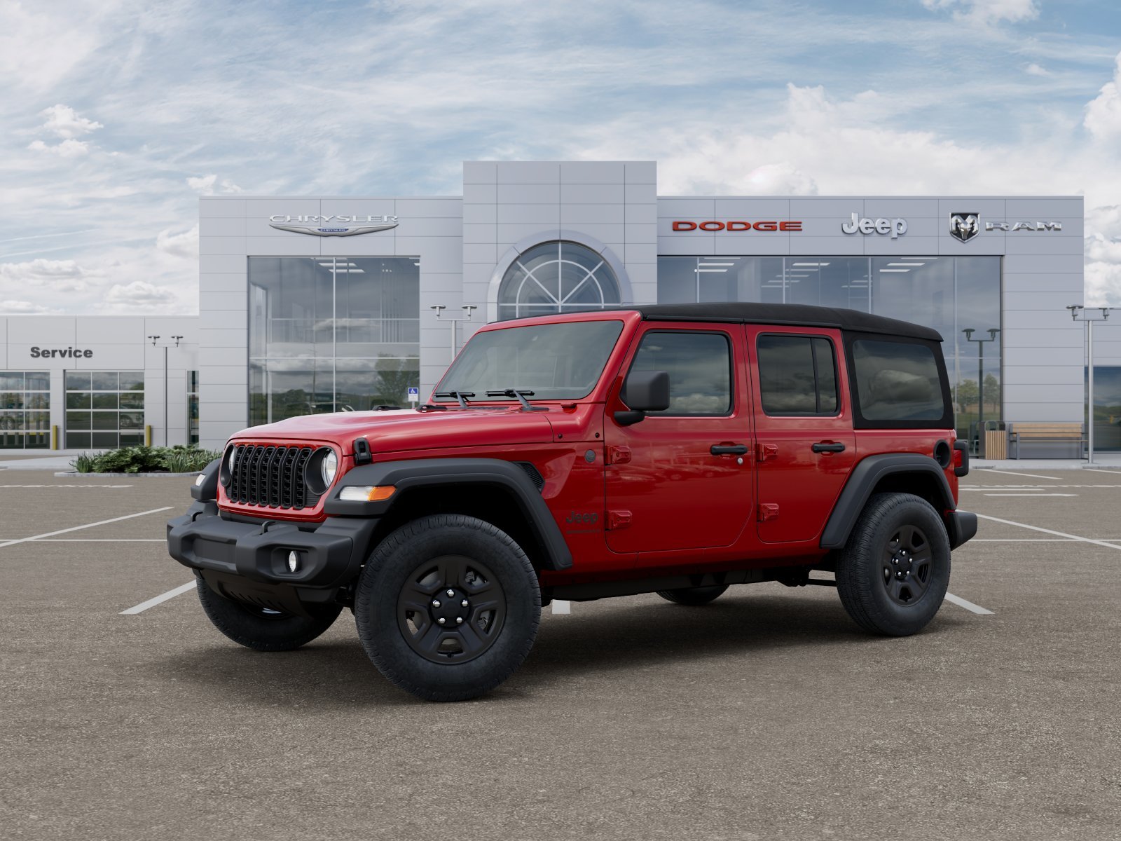 New 2026 Firecracker Red Clearcoat Jeep Sport image 30
