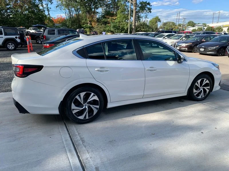 Used 2021 White Subaru Premium Sedan 4D image 13