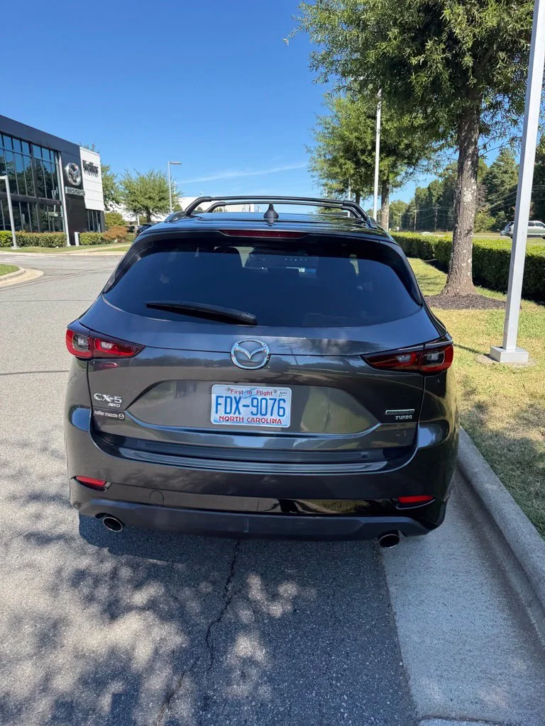 Certified Used 2024 Machine Gray Mazda 2.5 Turbo Premium image 3
