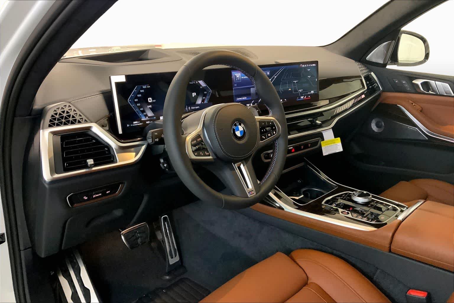 New 2026 Mineral White Metallic BMW M60i image 8