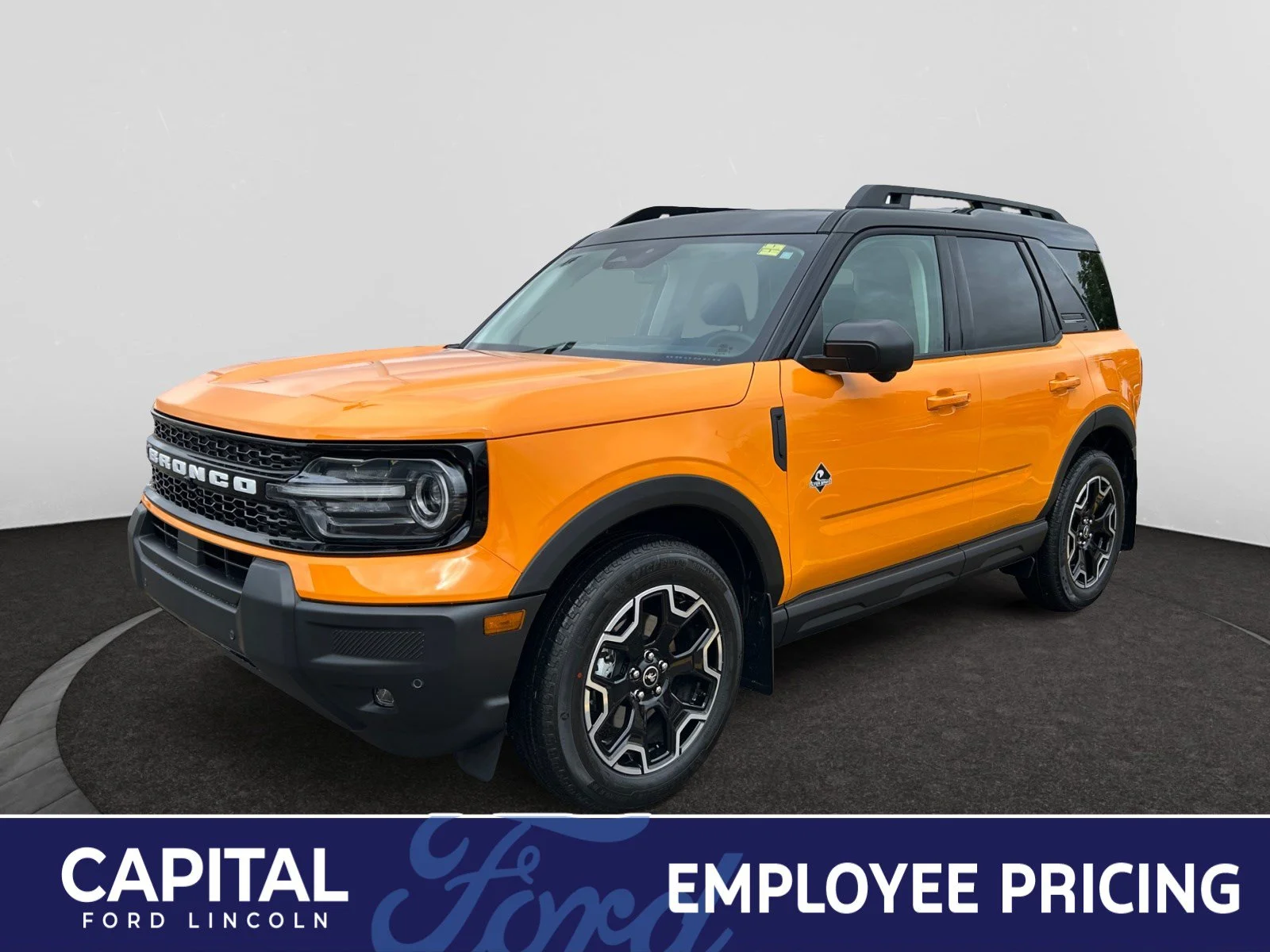 New 2026 Orange Fury Metallic Tri-Coat Ford Outer Banks image 1