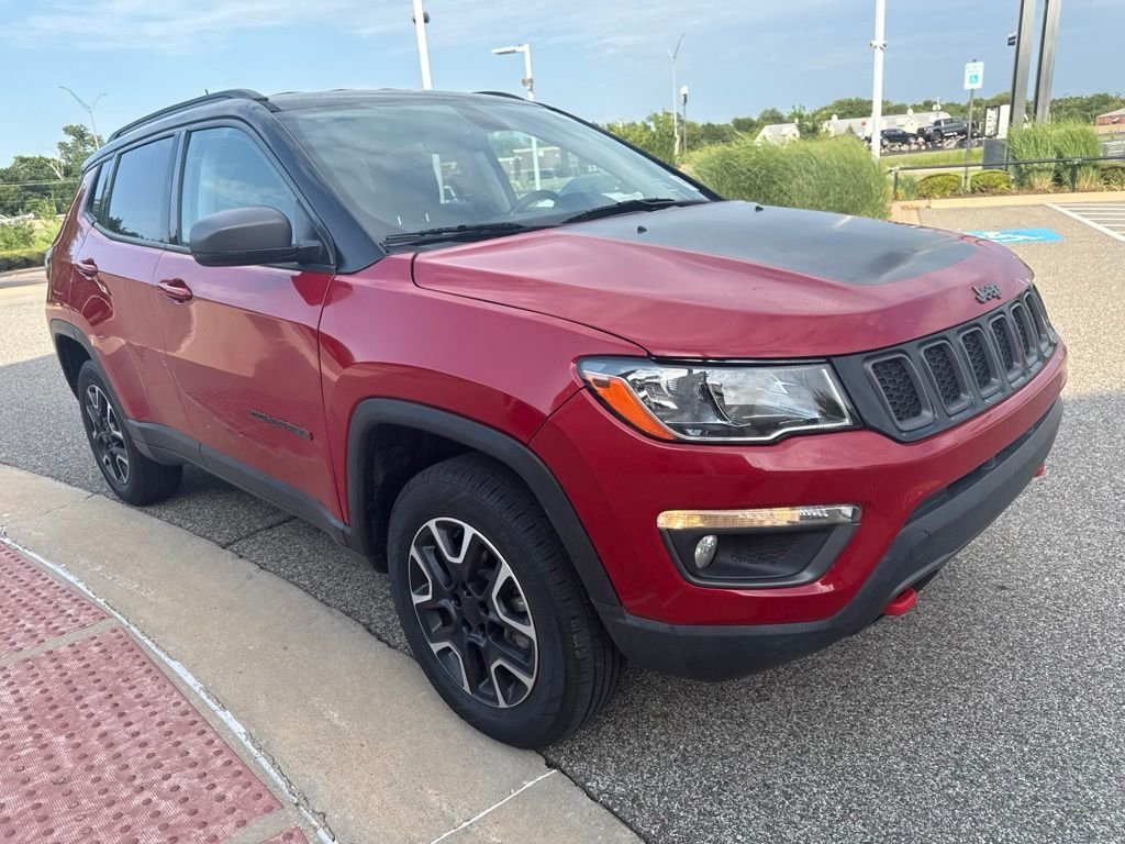 Used 2020 Red Jeep Trailhawk image 2