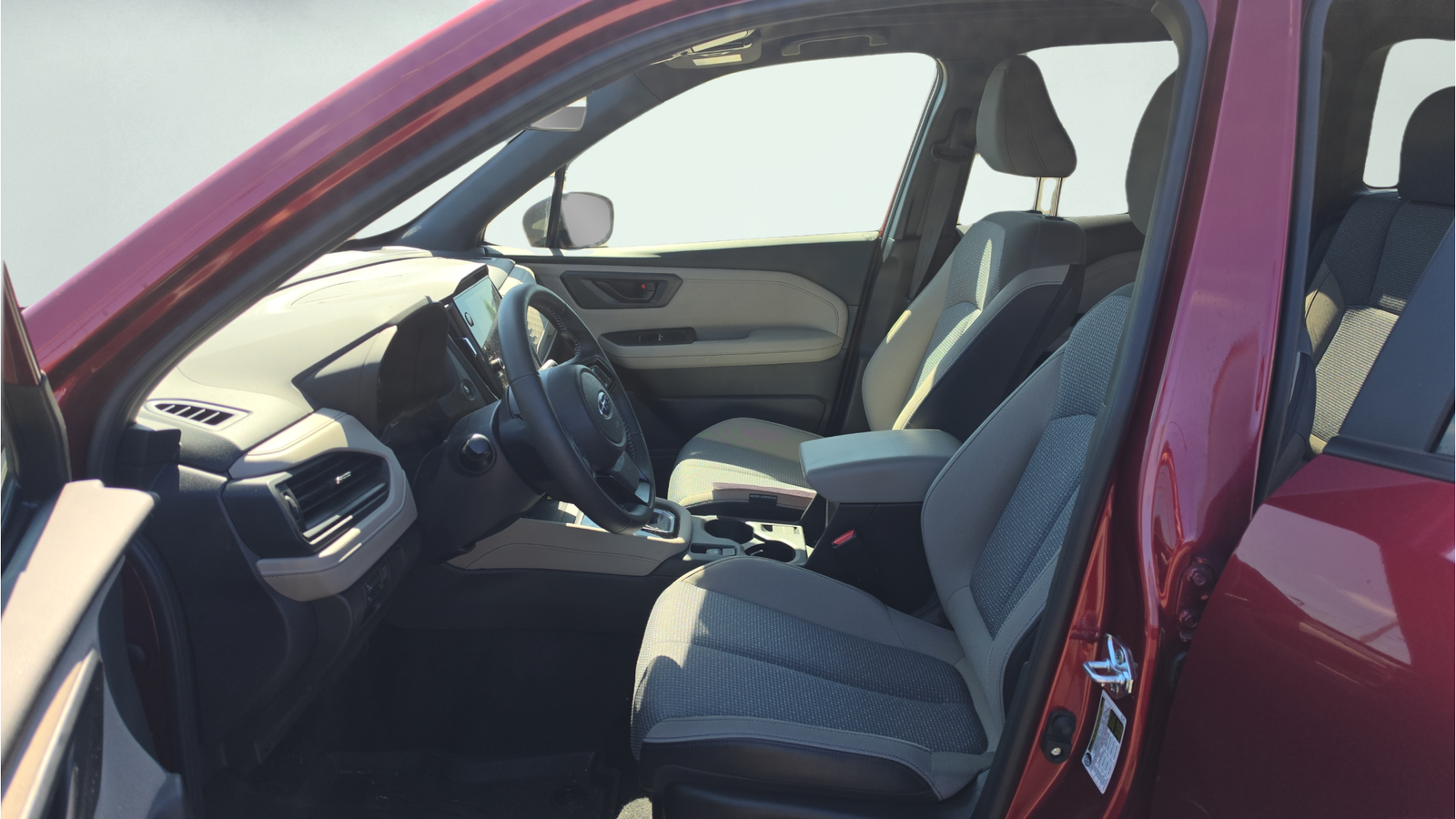 Used 2025 Crimson Red Pearl Subaru Premium image 18