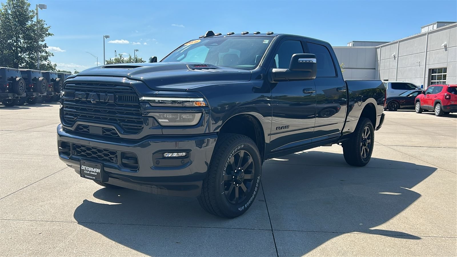 New 2026 Forged Blue Metallic Exterior Paint RAM Laramie image 8