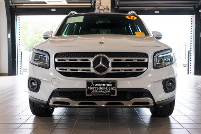 Certified Used 2021 White Mercedes-Benz GLB 250 image 2