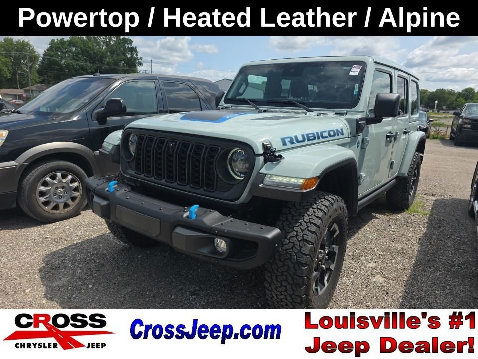 Used 2024 Earl Clearcoat Jeep Rubicon 4xe image 1
