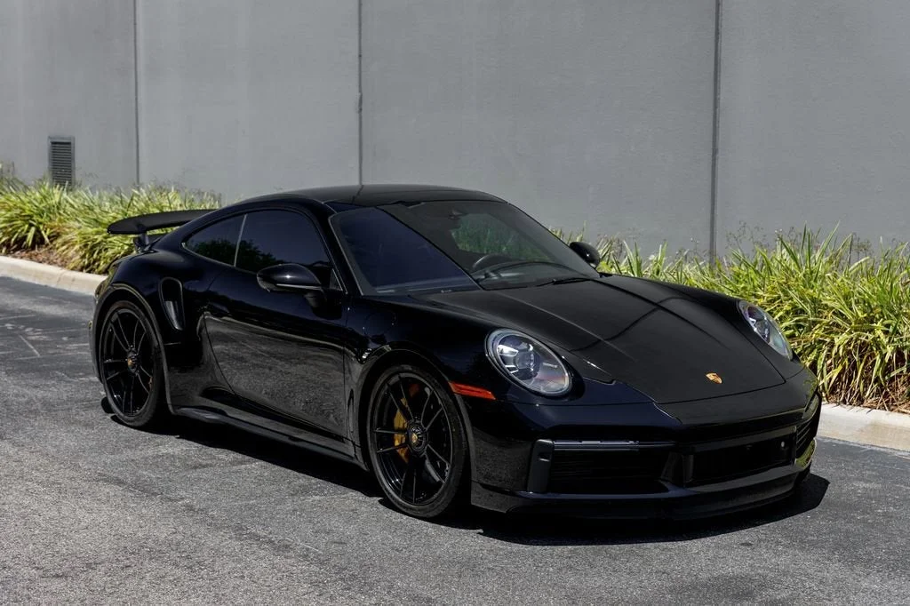 Used 2022 Black Porsche Turbo S image 7