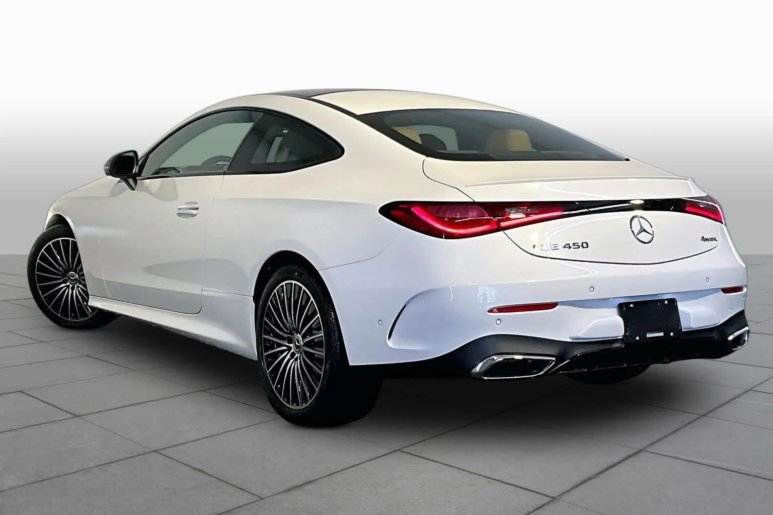 New 2026 MANUFAKTUR Moonlight White Metallic Mercedes-Benz CLE 450 image 3