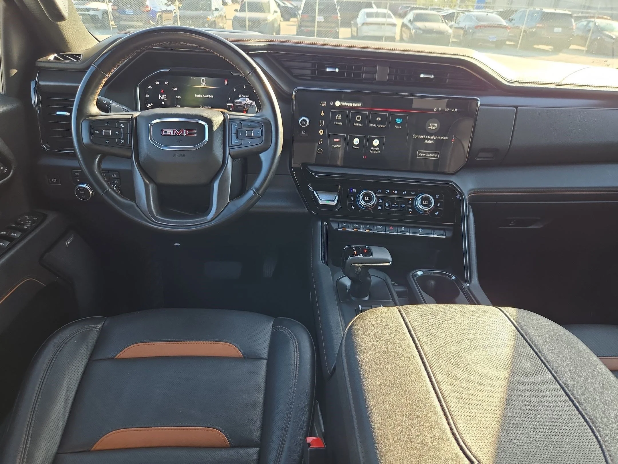 Used 2025 Sterling Metallic GMC AT4 image 28