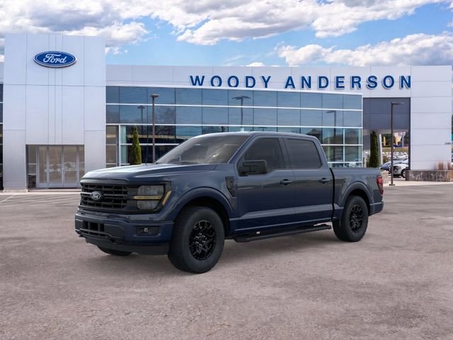 New 2026 Antimatter Blue Metallic Ford XLT image 1