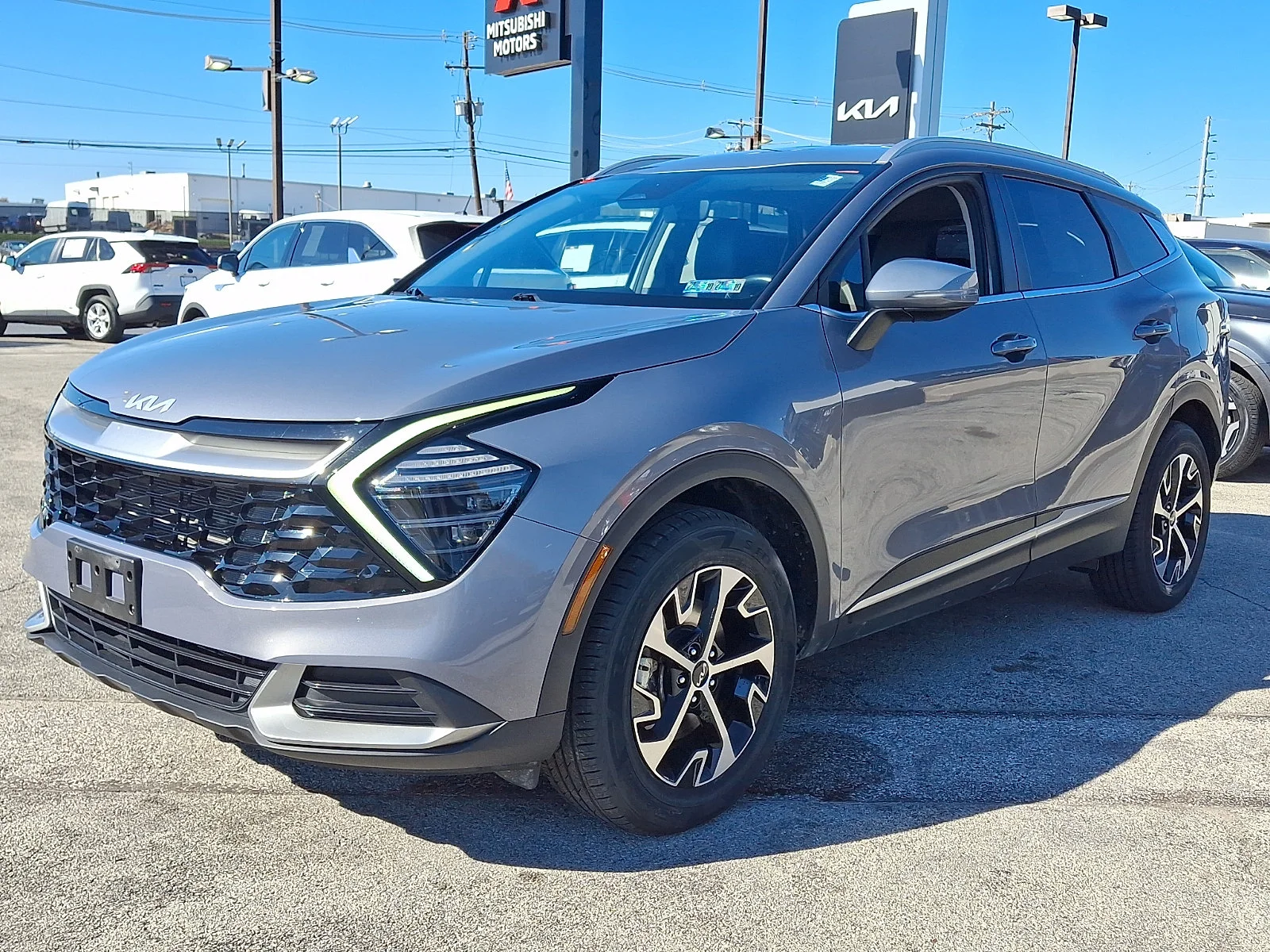 Certified Used 2024 Silver Kia EX image 3