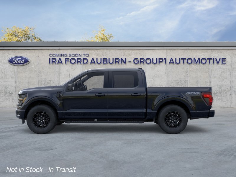 New 2026 Agate Black Metallic Ford XLT image 3