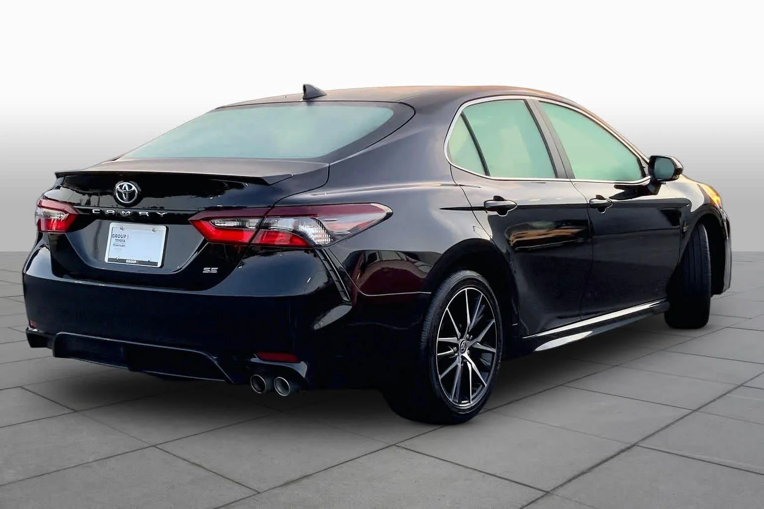 Used 2024 Midnight Black Metallic Toyota SE image 12