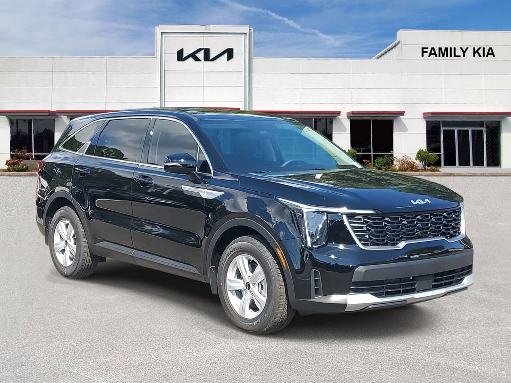 New 2026 Ebony Black Kia LX image 1