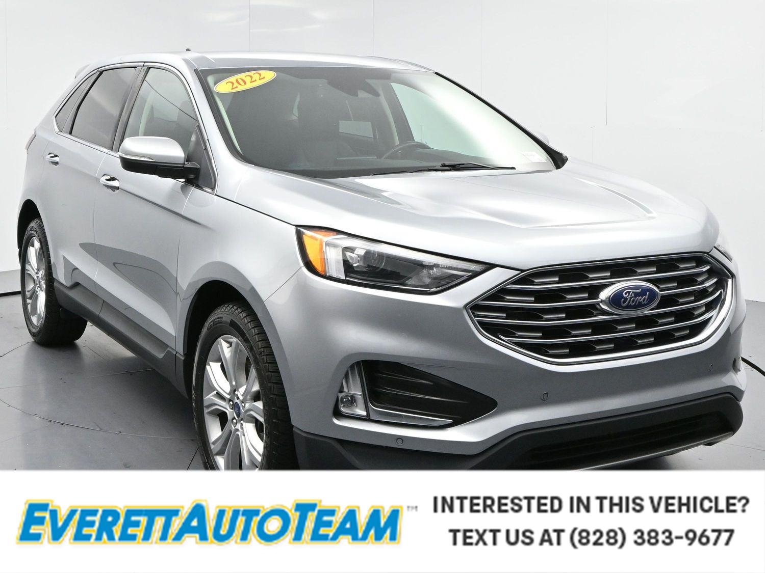 Used 2022 Iconic Silver Ford Titanium image 1