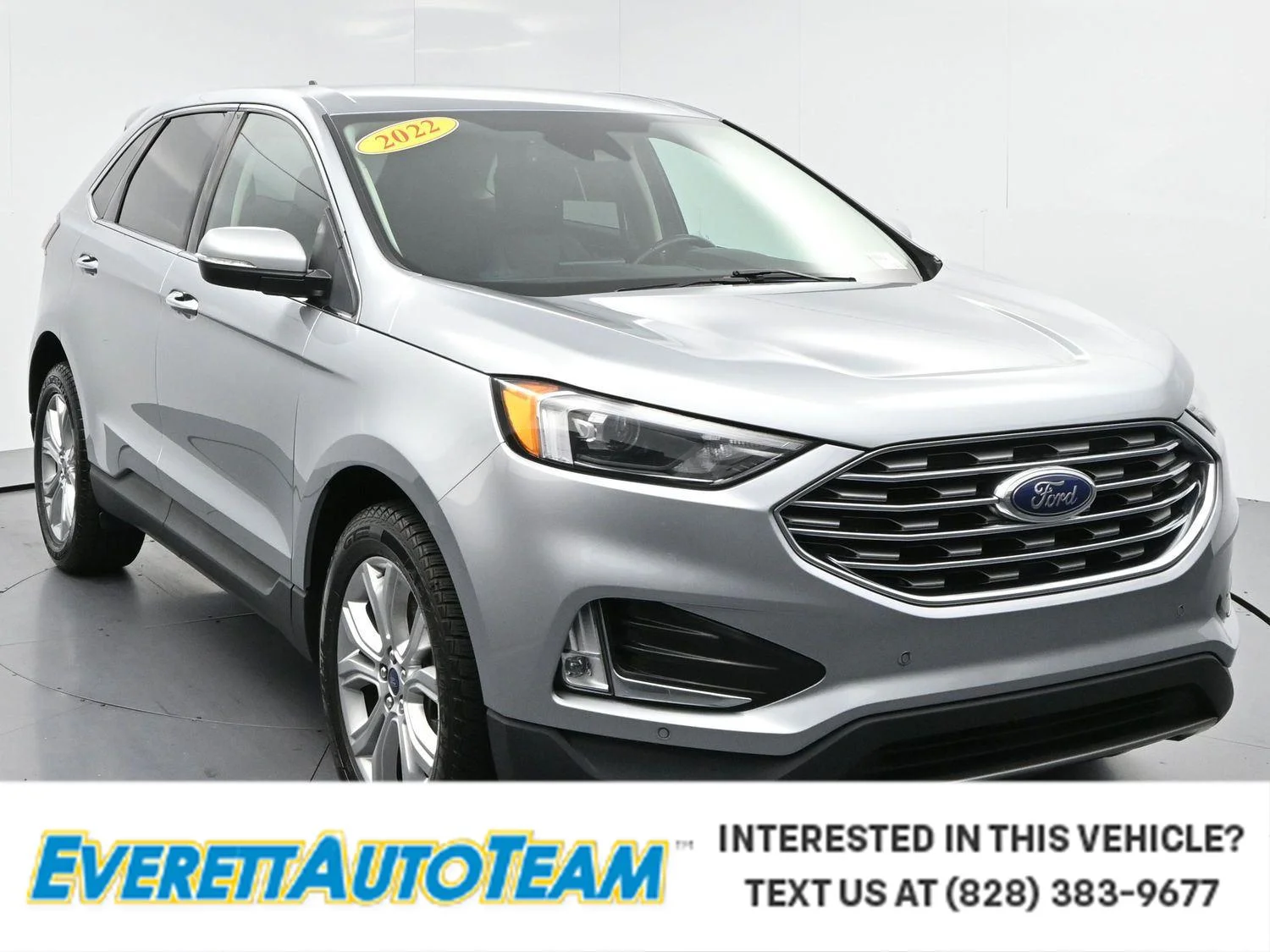 Used 2022 Iconic Silver Ford Titanium image 1