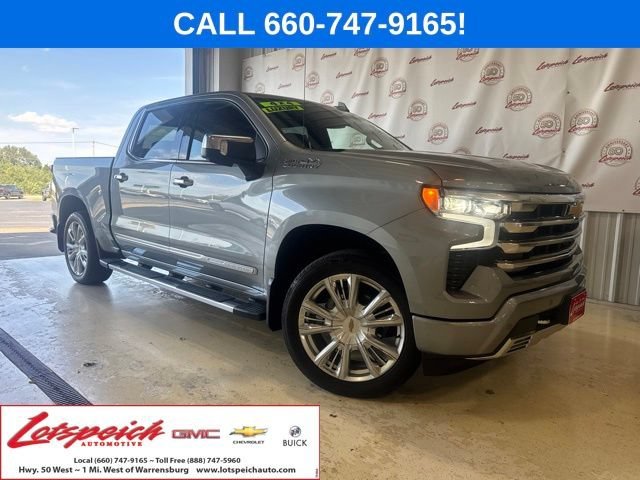 Certified Used 2025 Sterling Gray Metallic Chevrolet High Country image 1