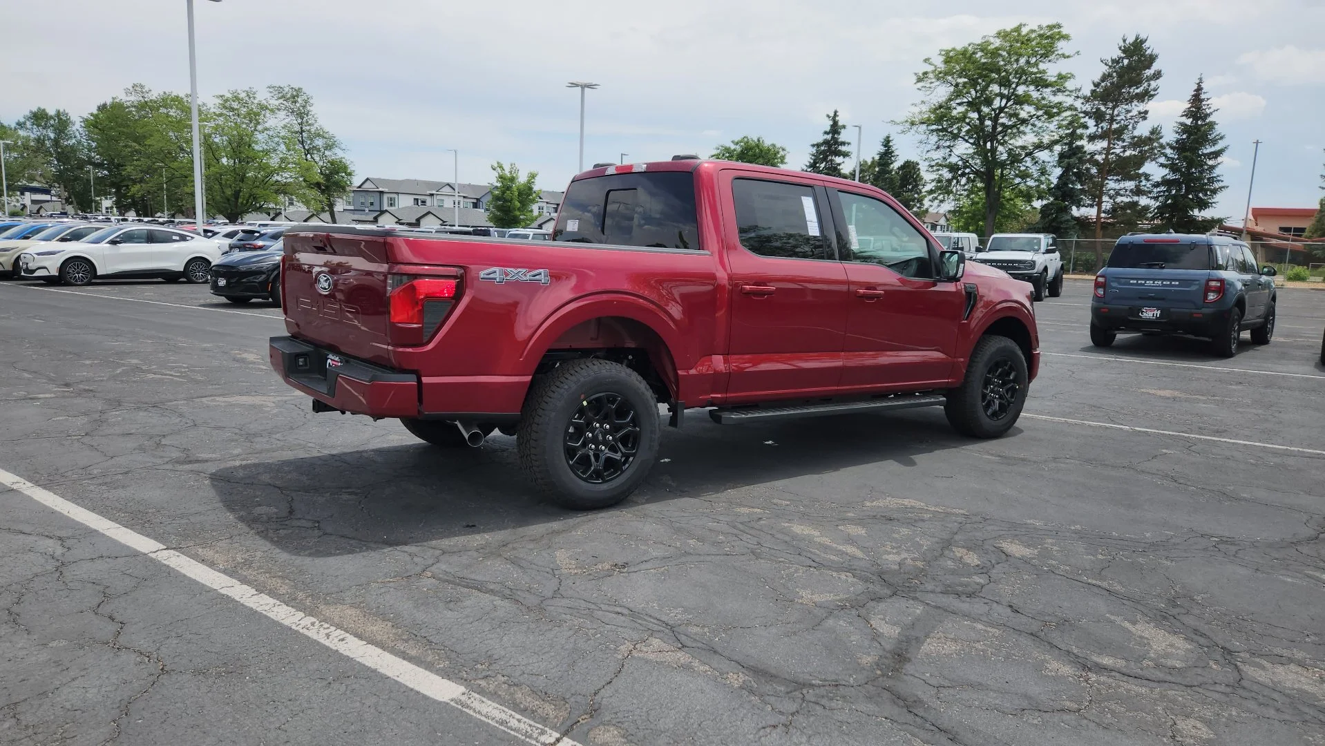 New 2026 Ruby Red Metallic Tinted Clearcoat Ford XLT image 13