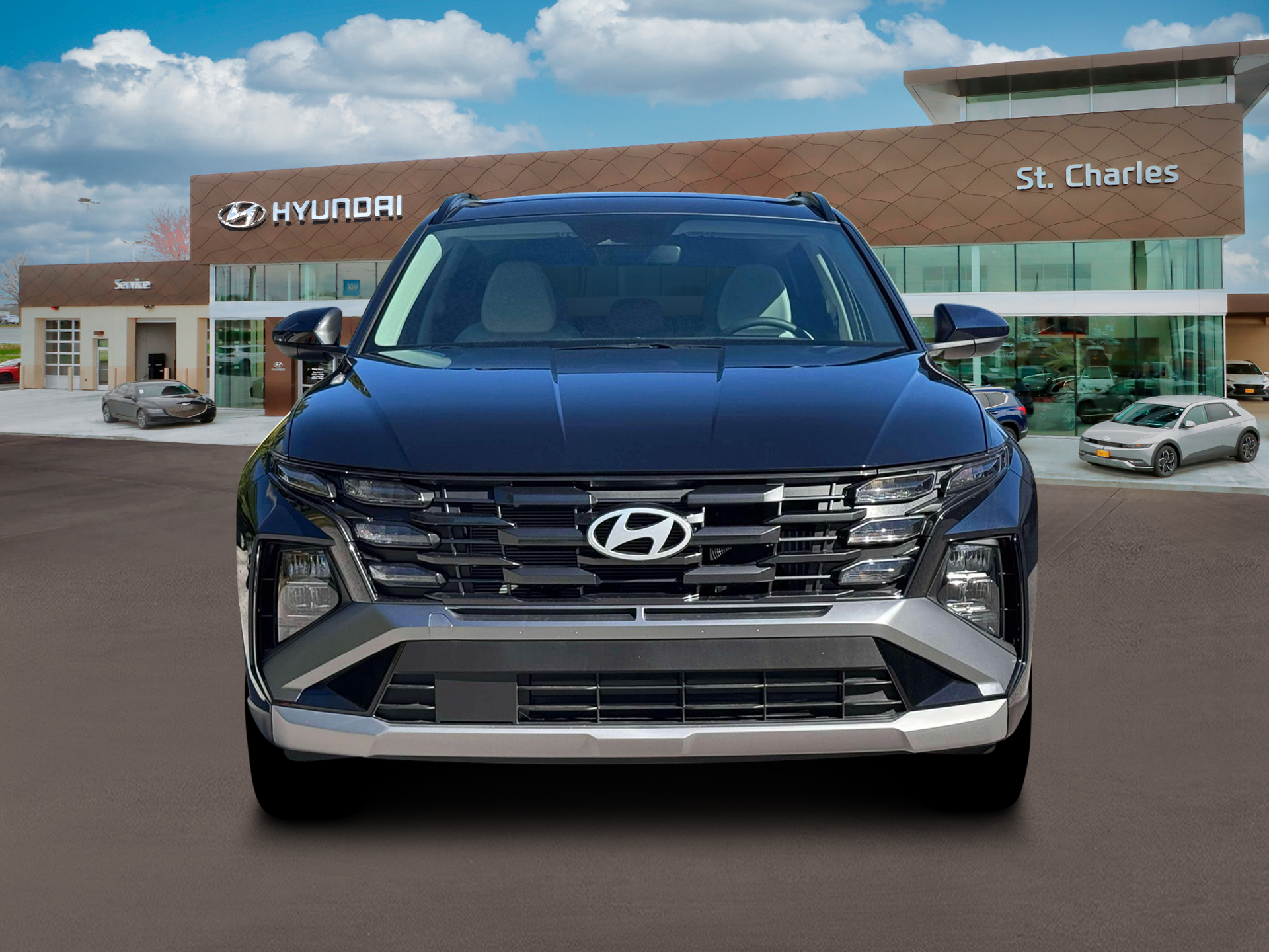 New 2026 Blue Hyundai SEL AWD image 12