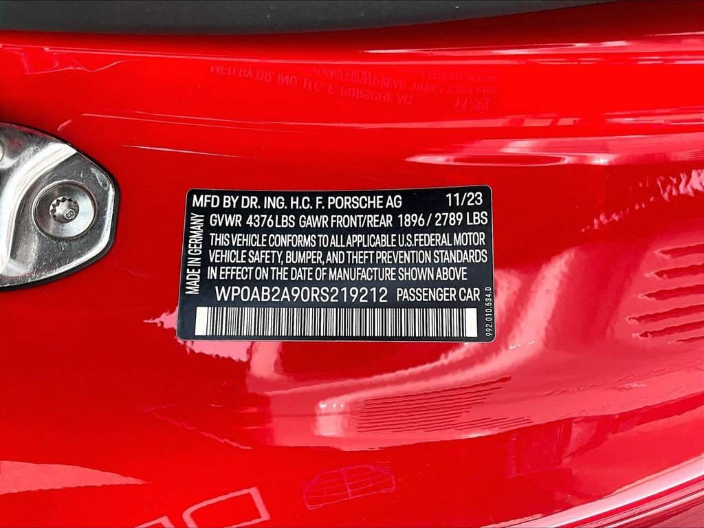 Used 2024 Red Porsche Carrera S image 26