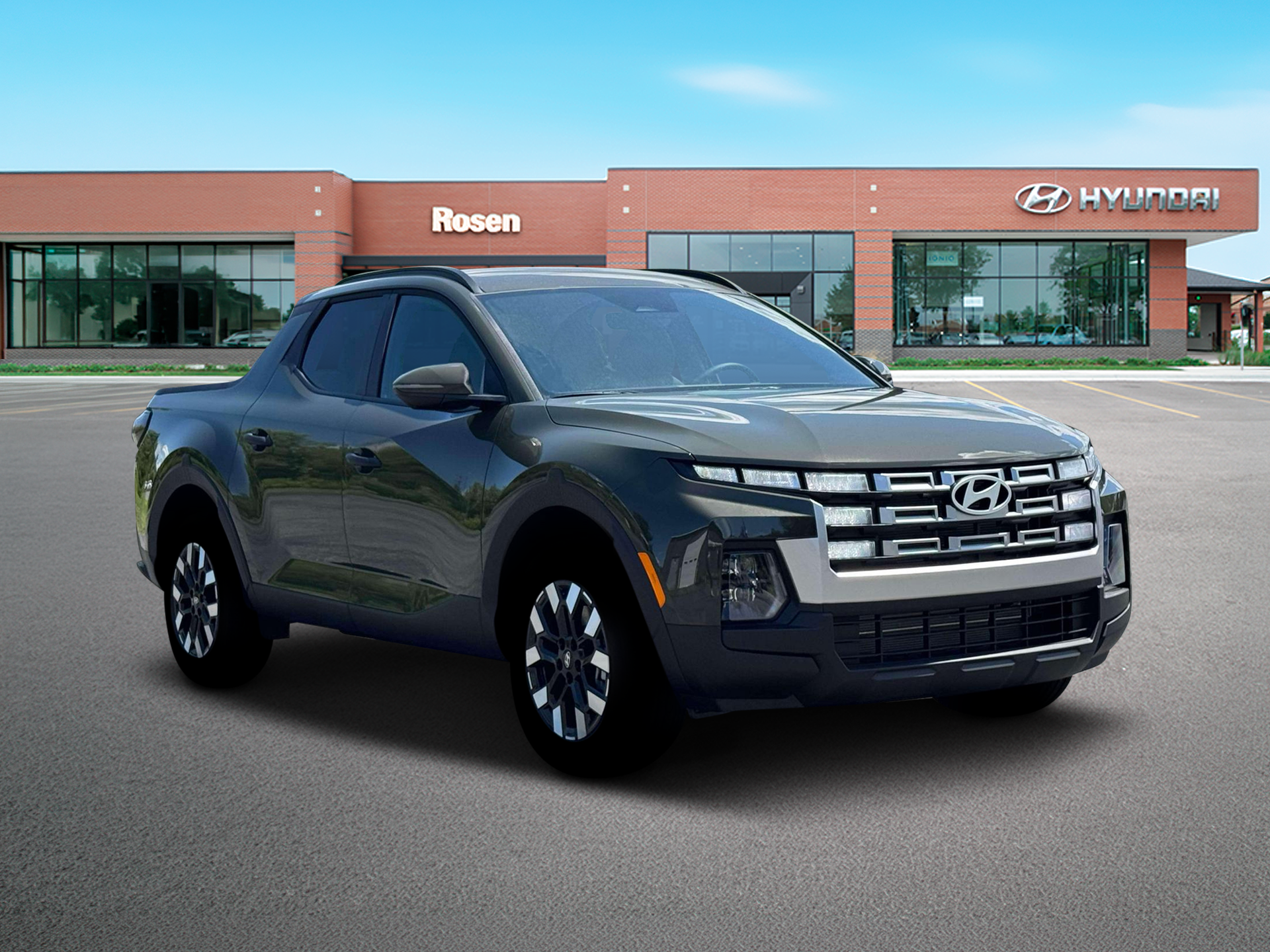 New 2026 Green Hyundai SEL AWD image 11