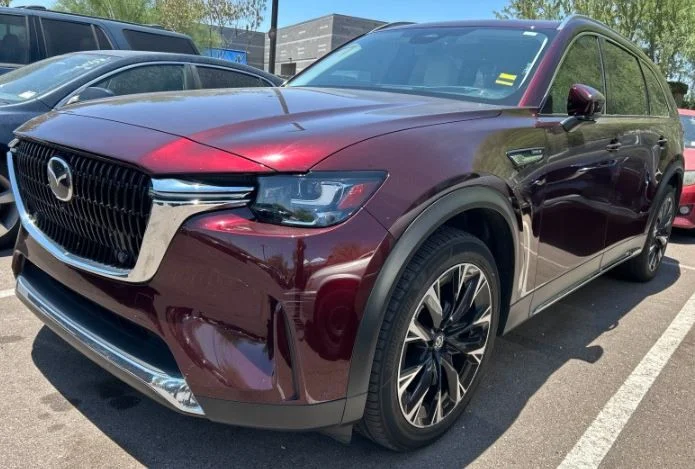 Certified Used 2024 Red Mazda Premium Plus image 1