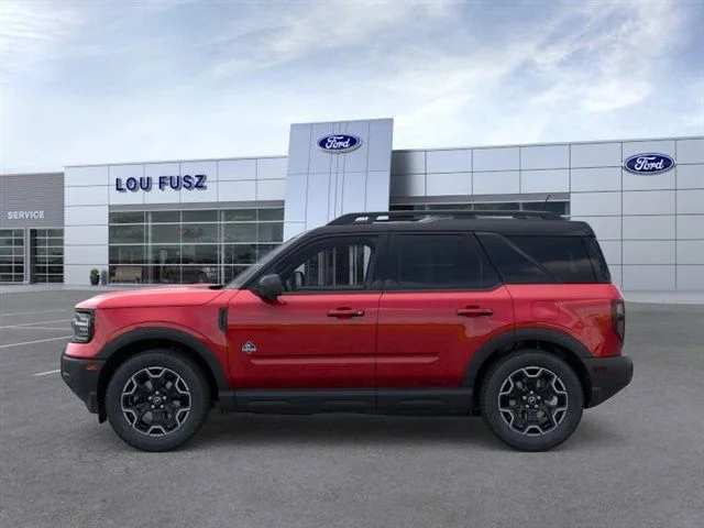 New 2025 Ruby Red Metallic Tinted Clearcoat Ford Outer Banks image 3