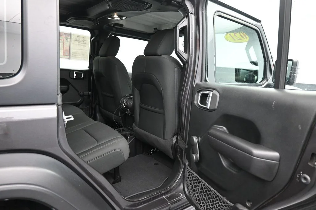 Used 2021 Gray Jeep Unlimited Sport image 11
