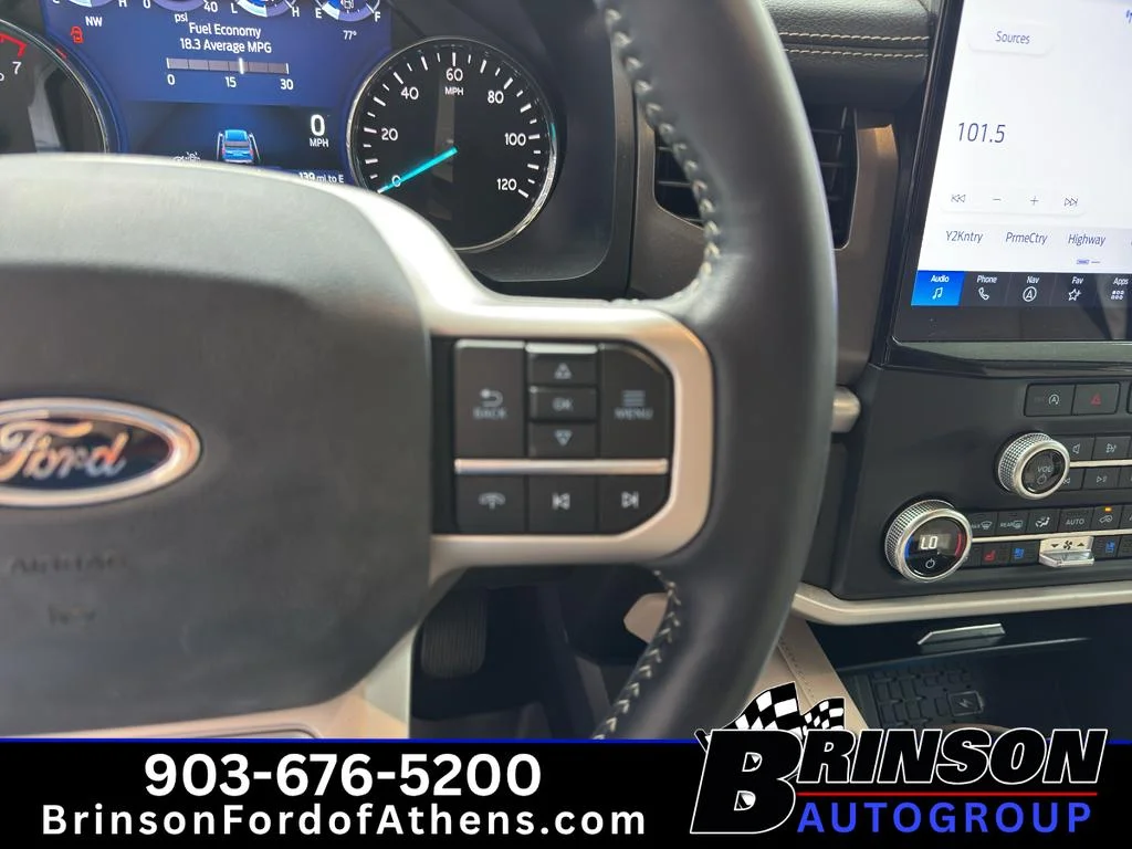 Used 2024 Agate Black Metallic Ford XLT image 25