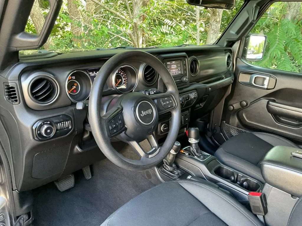 Used 2021 Gray Jeep Unlimited Willys image 22
