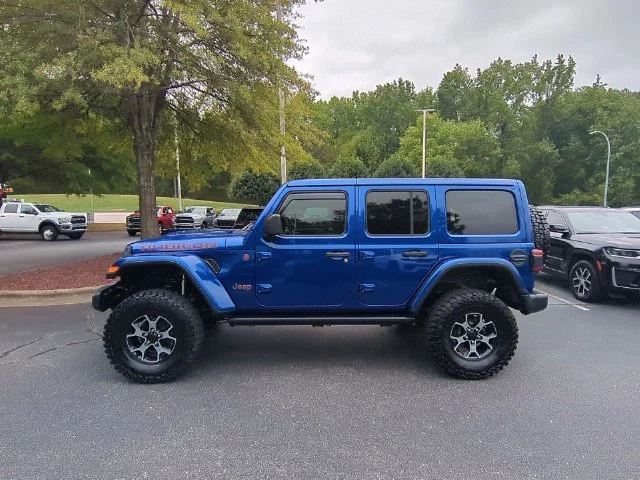 Used 2019 Blue Jeep Unlimited Rubicon image 2