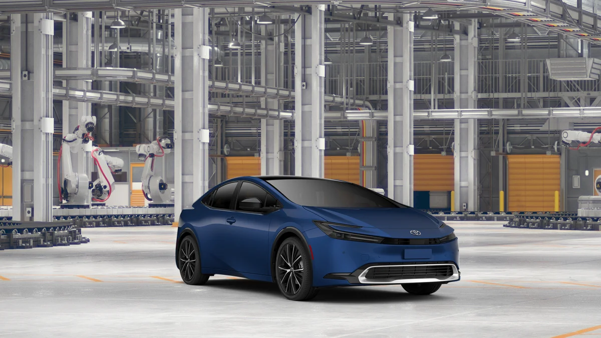 New 2027 Reservoir Blue Toyota XLE image 15