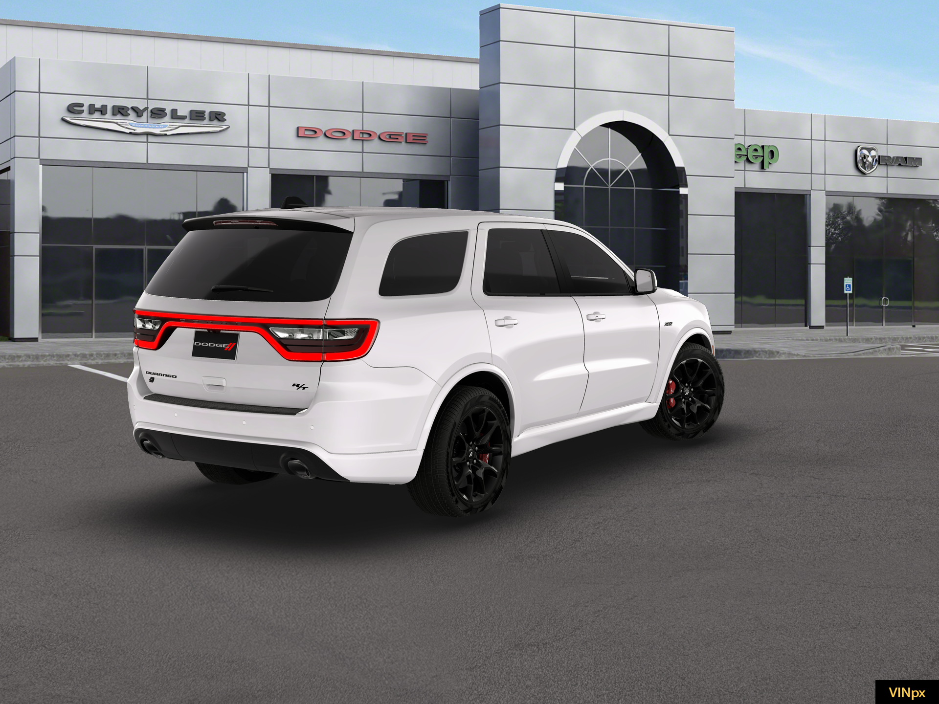 New 2026 White Knuckle Clear-Coat Exterior Paint Dodge R/T 392 AWD image 7