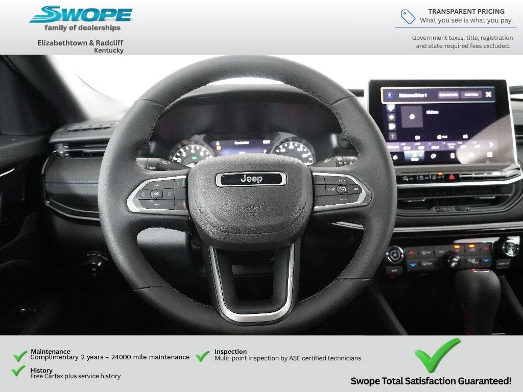 New 2026 Hydro Blue Pearl-Coat Exterior Paint Jeep Latitude Altitude image 16