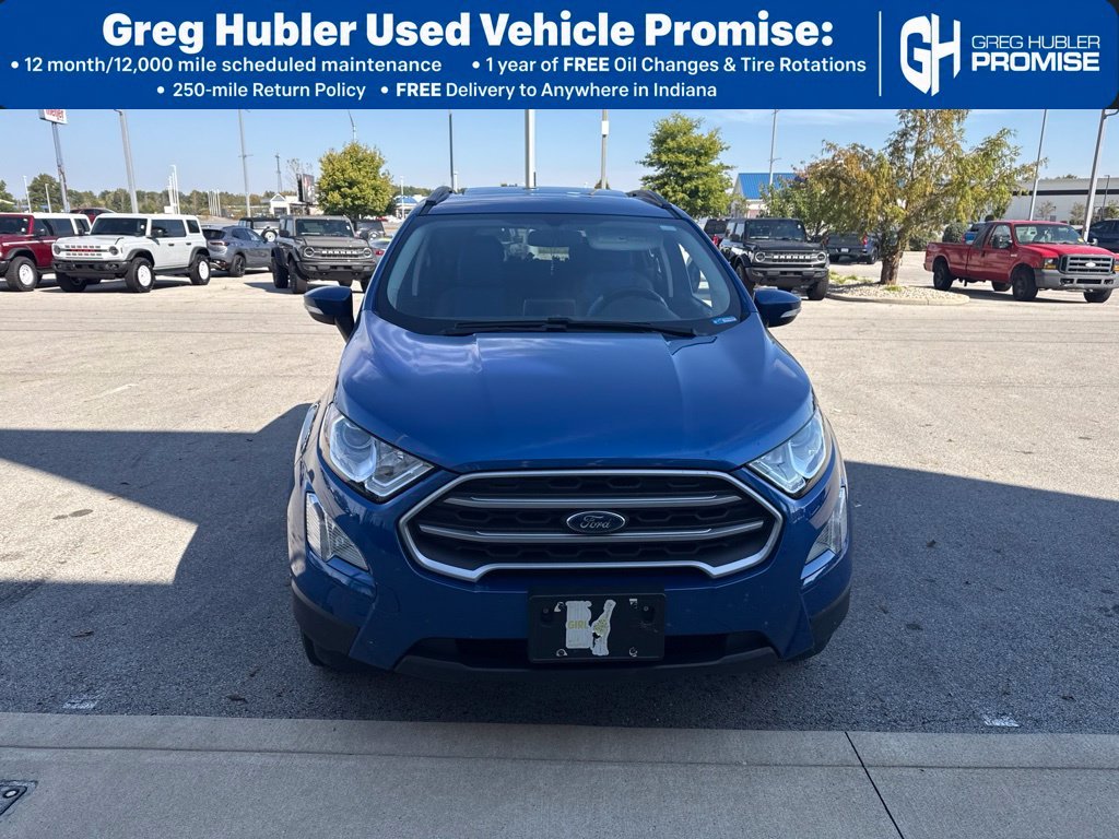 Used 2021 Blue Ford SE image 1