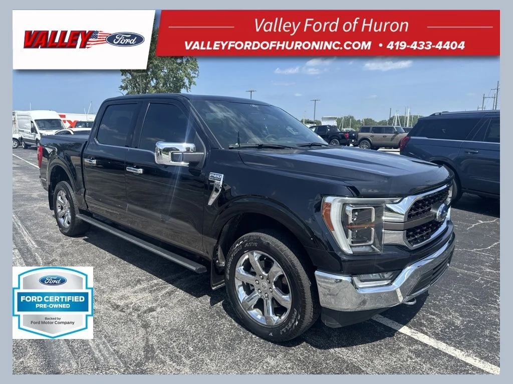 Used 2021 Black Ford King Ranch image 1