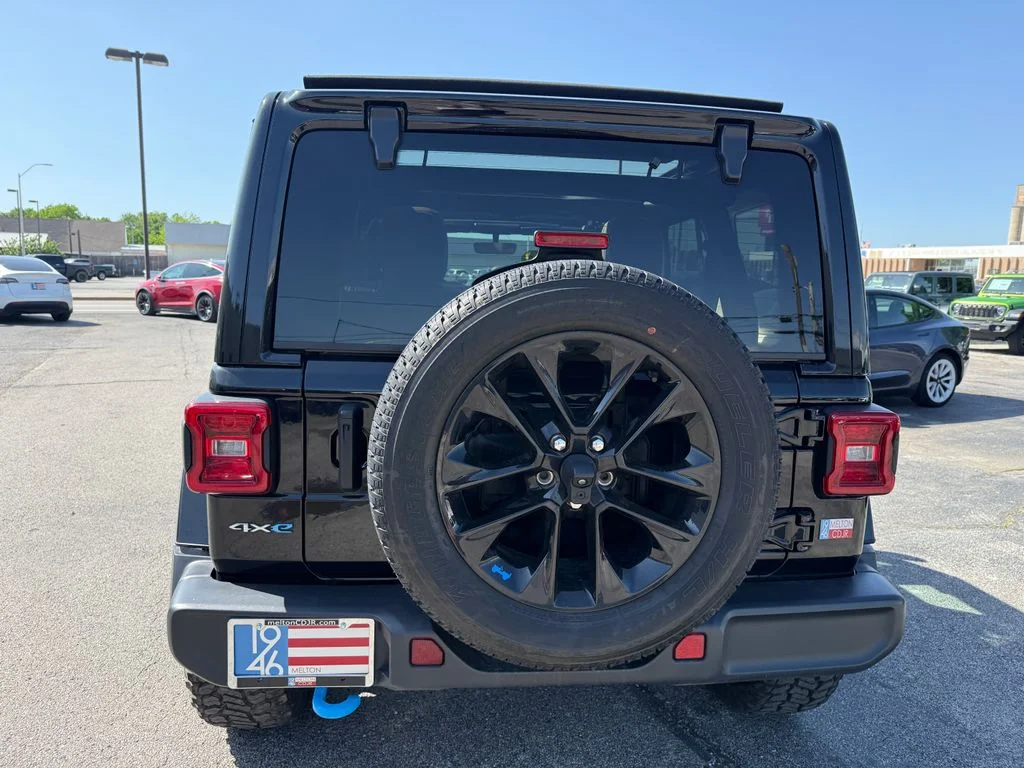 Used 2023 Black Jeep Sahara 4xe image 37