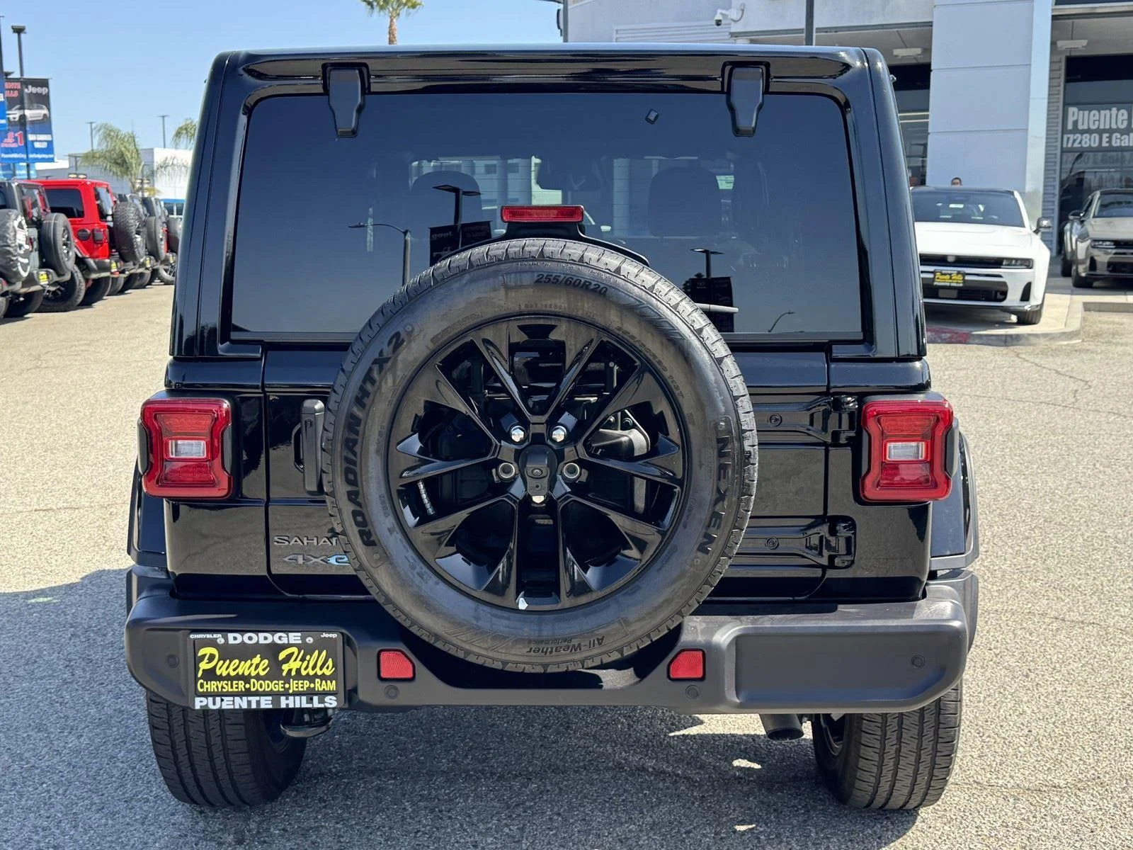 Certified Used 2025 Black Clearcoat Jeep Sahara image 6