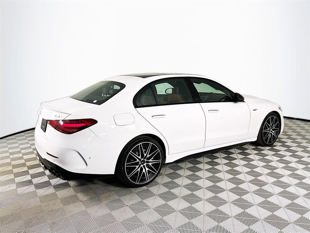New 2026 Polar White Mercedes-Benz C 43 AMG® image 41