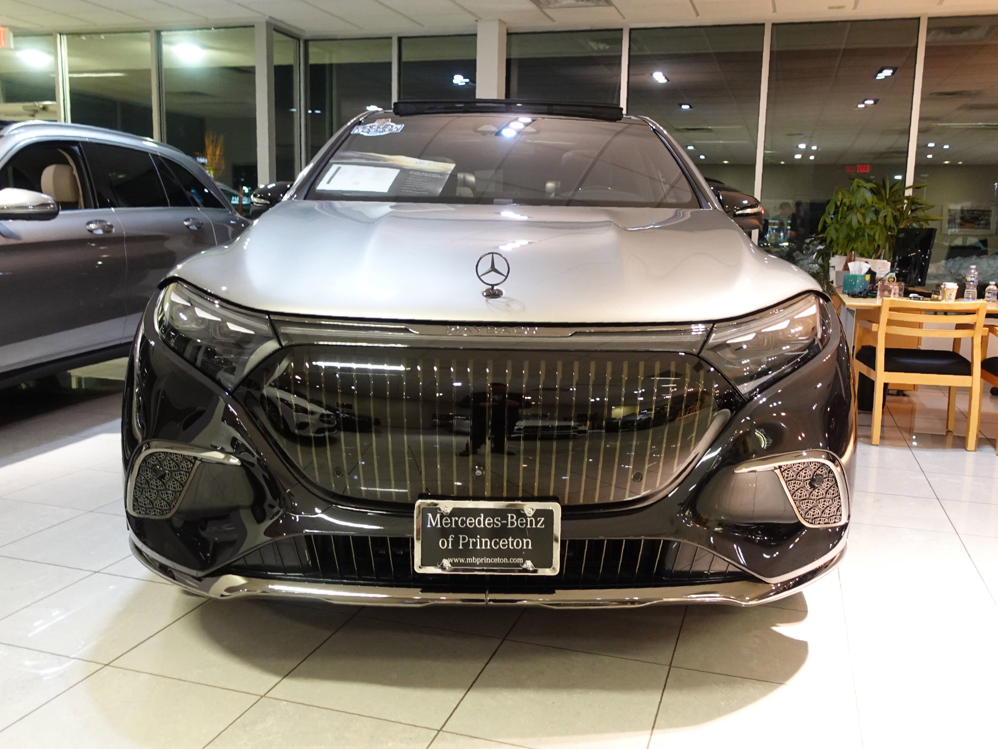 Certified 2024 Mercedes-Benz EQS SUV Base with VIN 4JGDX5FB3RA027456 for sale in Lawrence Township, NJ