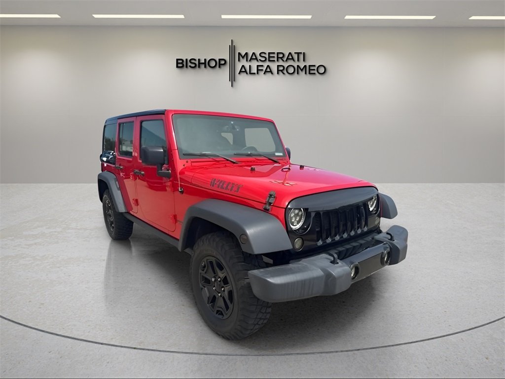 2017 Jeep Wrangler Unlimited Willys Wheeler