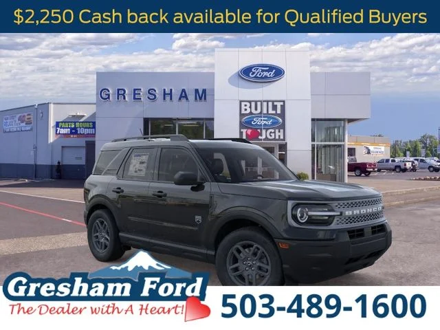 New 2026 Shadow Black Ford Big Bend image 7