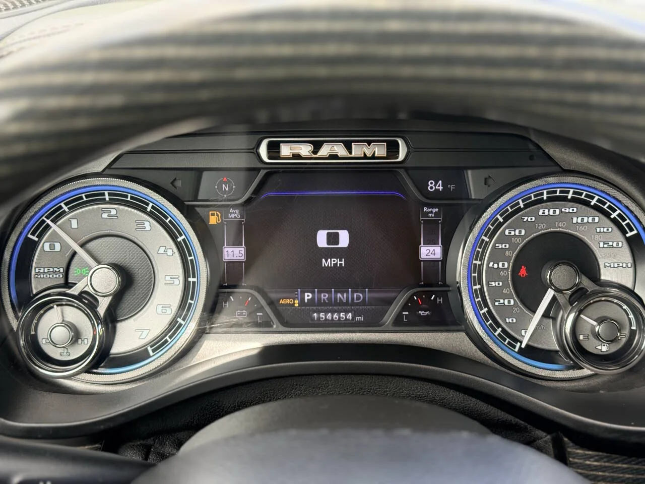Used 2019 Silver RAM Limited 4x4 4dr Crew Cab 5.6 ft. SB Pickup image 15