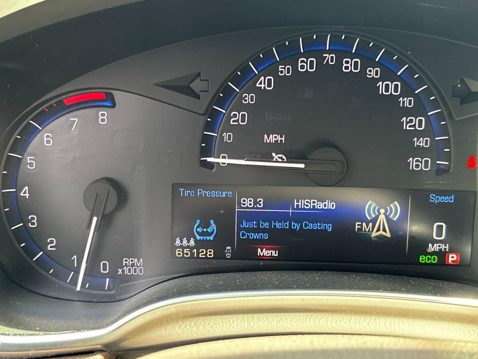 Used 2013 Platinum Ice Tricoat Cadillac Performance Collection image 20