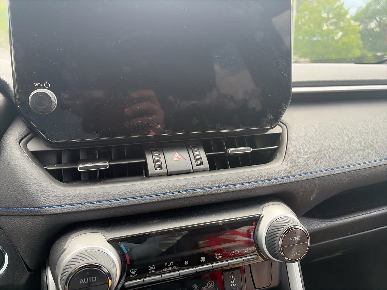 Used 2025 Silver Sky Metallic/Midnight Black Metallic Toyota Hybrid XSE image 9