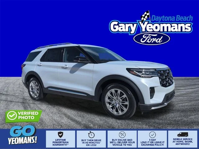 New 2026 Space White Metallic Ford Platinum™ image 1