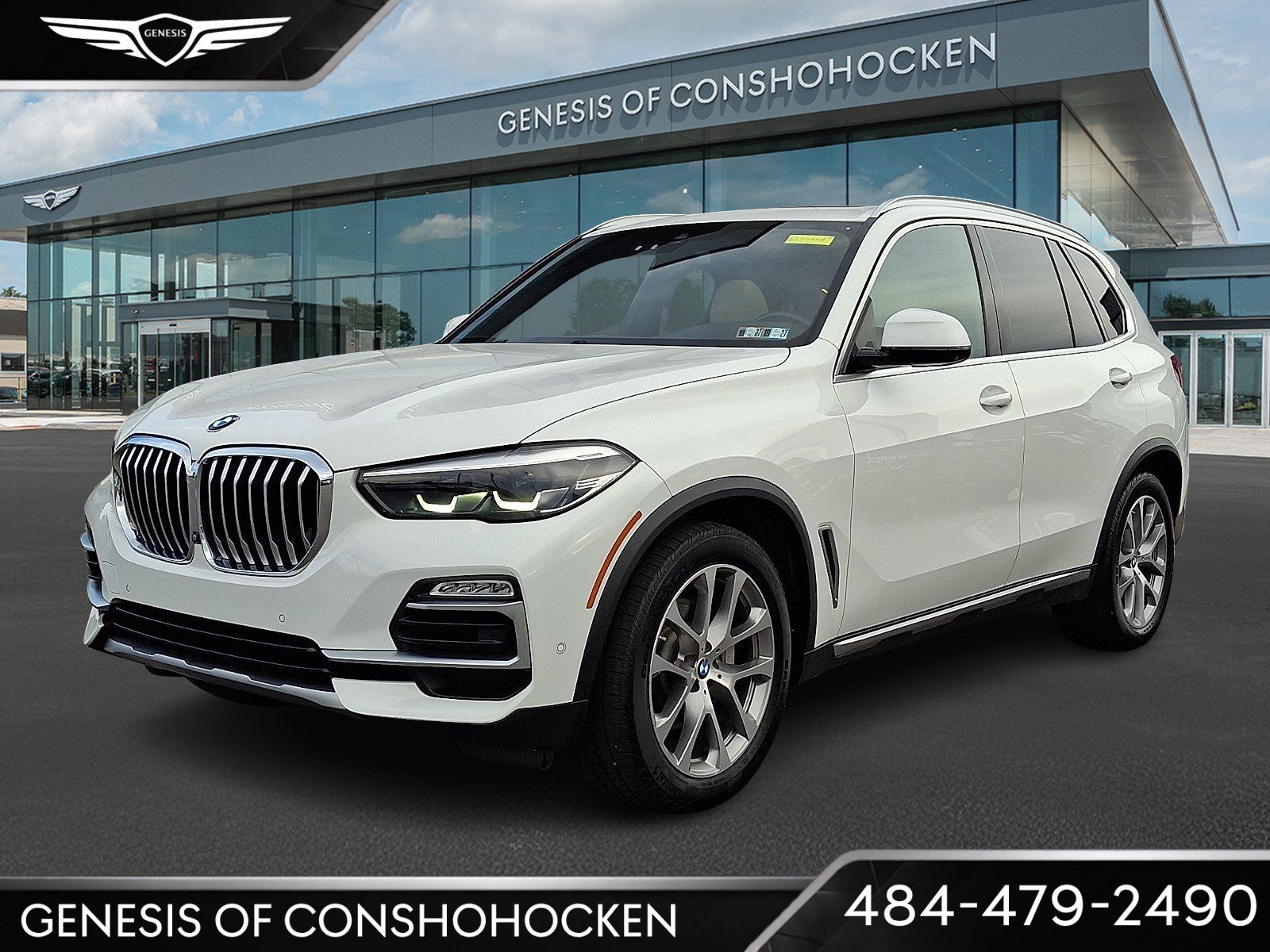 Used 2019 Alpine White BMW xDrive40i image 1